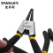 史丹利 Stanley84-362-23德式孔用直嘴卡簧钳5“