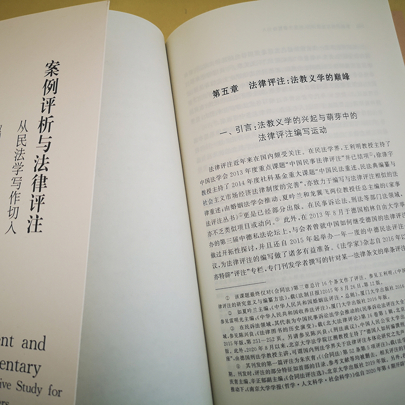 醉染图书案例评析与法律评注 从民法学写作切入9787301319994高清大图
