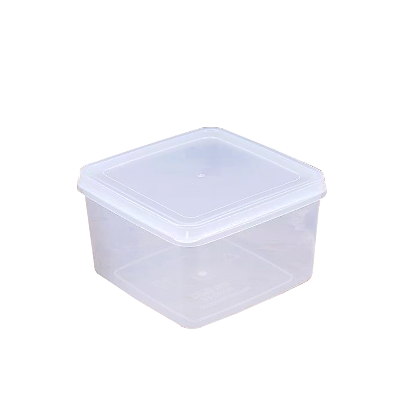 铂锜澳正方形密封带盖保鲜盒高清大图