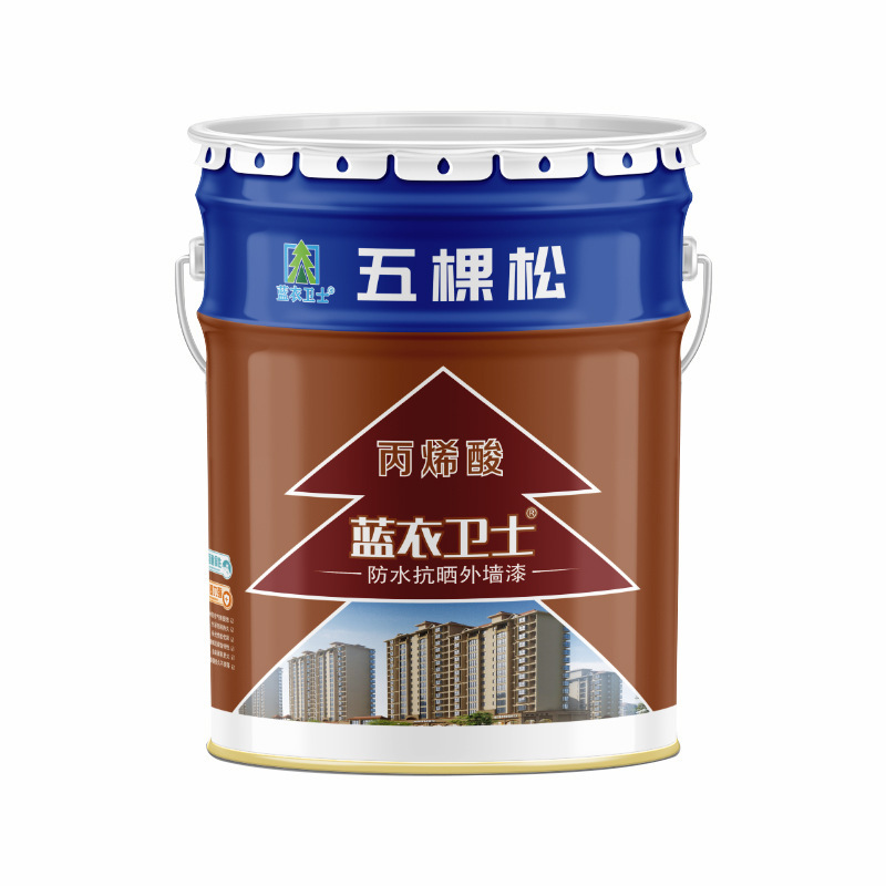 蓝衣卫士 水泥墙面漆丙烯酸外墙漆支持调色外墙涂料外墙乳胶漆 1桶18升/24公斤