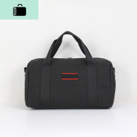 超大容量行李袋男手提旅行包帆布大包装衣服搬家包长途托运行李包NEWLAKE 普通版黑色大号大