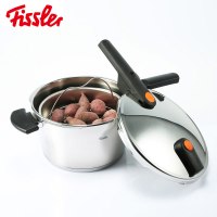 菲仕乐(fissler)锅具套装 TZ00000870 橙色沸点6L高压锅压力锅不锈钢炒锅汤锅刀具厨房配件全家福14件组