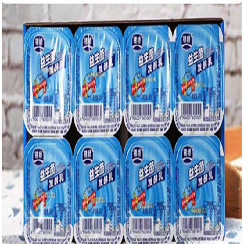 银桥益生菌发酵乳8连杯100g*8