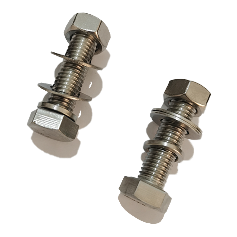 立伟铁牛不锈钢螺栓(含1母1弹垫2平垫)M14*55套高清大图