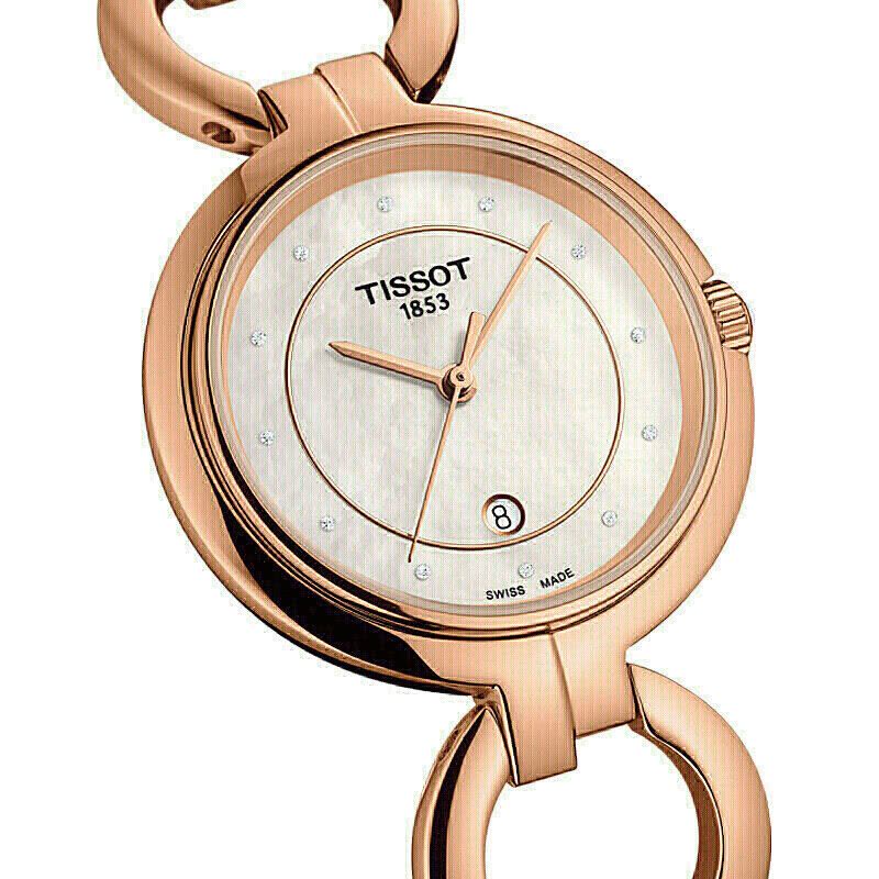 天梭(TISSOT)瑞士手表 弗拉明戈系列腕表 石英女表送女友 T094.210.33.116.01图片