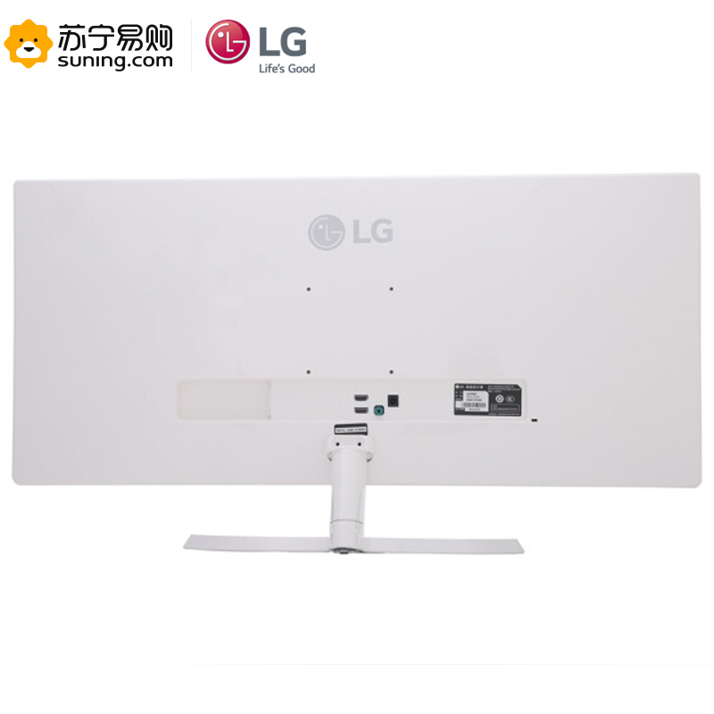 LG 34UM58A-W 34英寸21:9超宽屏IPS硬屏 sRGB99% 低闪屏滤蓝光LED背光液晶显示器