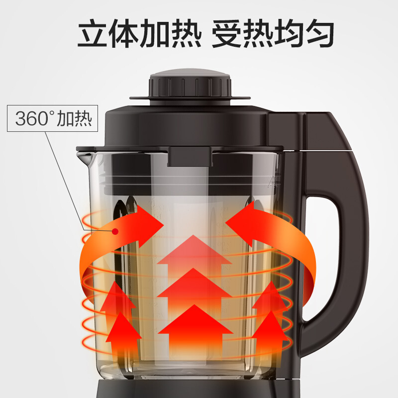九阳(Joyoung)破壁机JYL-Y92升级 35000转速 3-5人 智能预约 自动清洗 预约功能 自动断电功能