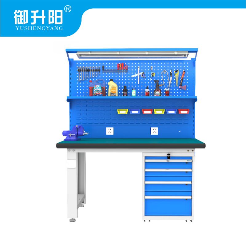 御升阳 重型钳工台/维修工作台 G型1800*750*800mm 台高清大图