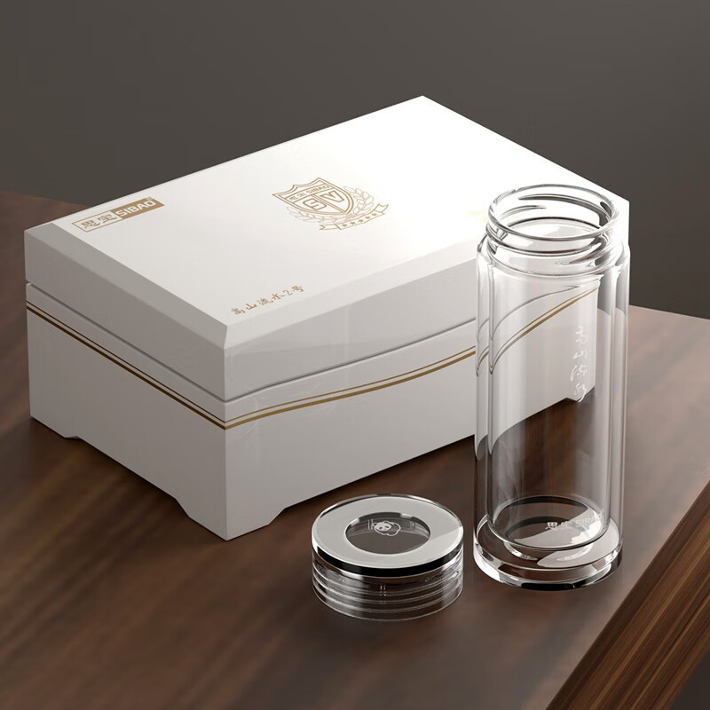 思宝(SIBAO)高山流水玻璃杯3号460ml高清大图