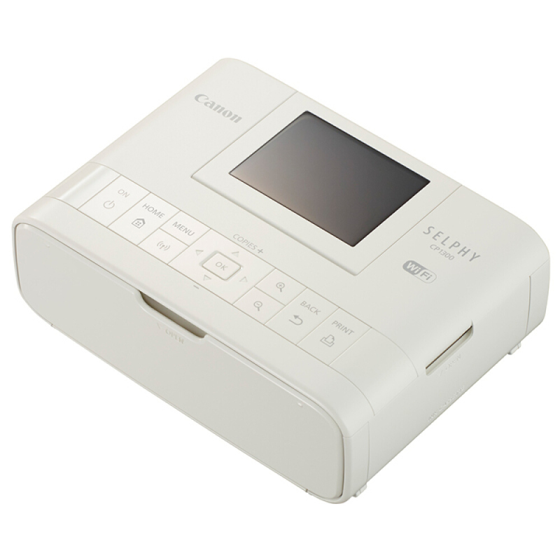 佳能(Canon)SELPHY CP1300 手机照片打印机 白色 迷你家用便携 手机wifi连接