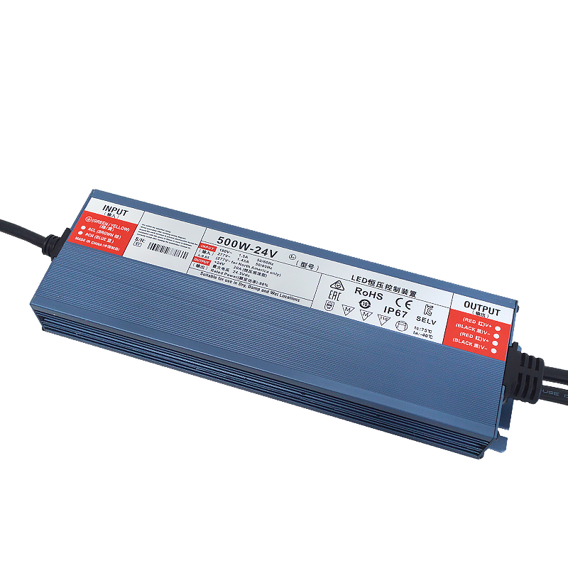 格瑞捷 低压24V防水LED驱动电源500W/个高清大图