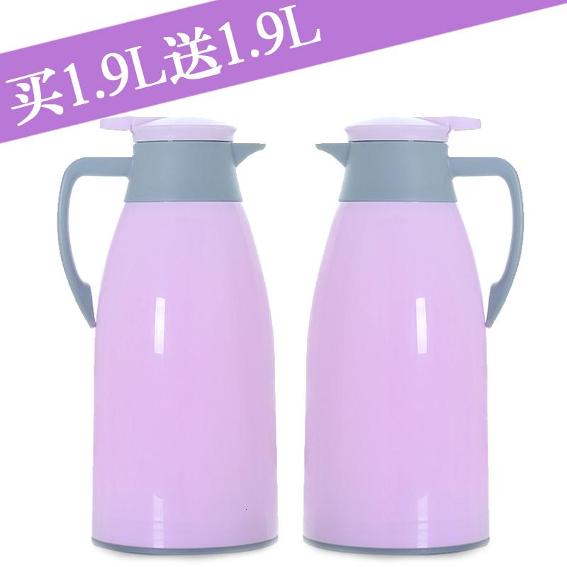 汐岩买大送大1.9L家用保温水壶玻璃内胆热水瓶暖壶大容量开水壶保温瓶高清大图