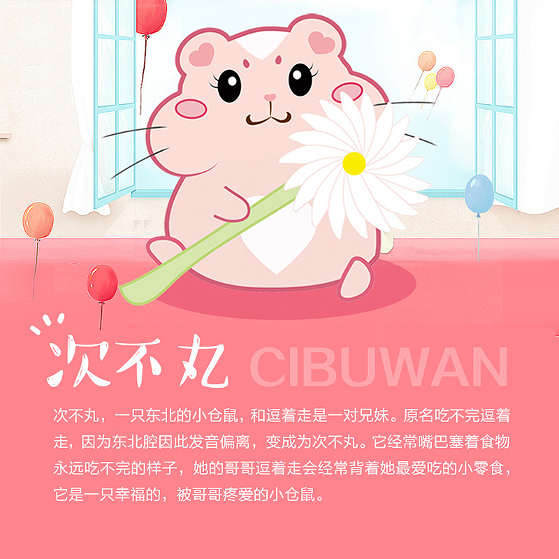 仓鼠零食荞麦兔子龙猫荷兰猪金丝熊粮食饲料食物主粮用品高清大图