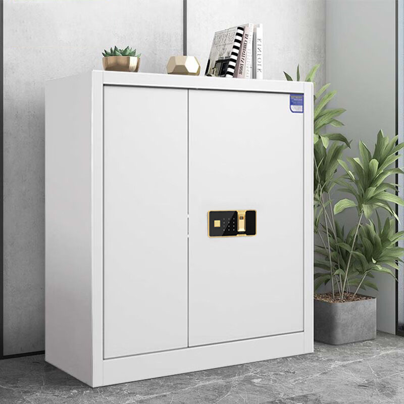 格具(GEJU)钢制单节上斗指纹密码锁保密柜资料档案柜900*420*925mm高清大图