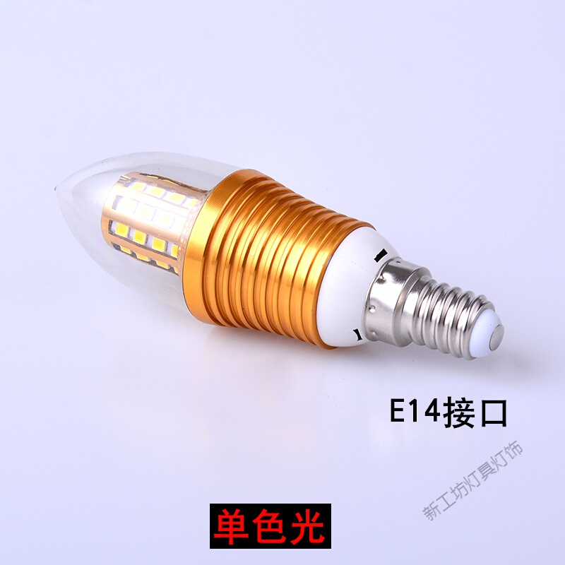 苏宁放心购 LED玉米灯泡 7瓦 9瓦 12瓦 16瓦三色调光螺口灯泡 E14 E27光头强节能灯高清大图