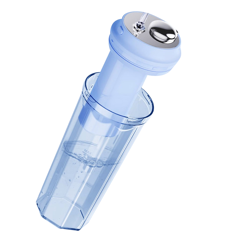 美的冲牙器家用便携洗牙器手持立式声波微气泡牙线4模式3喷 冲漱一体高清大图