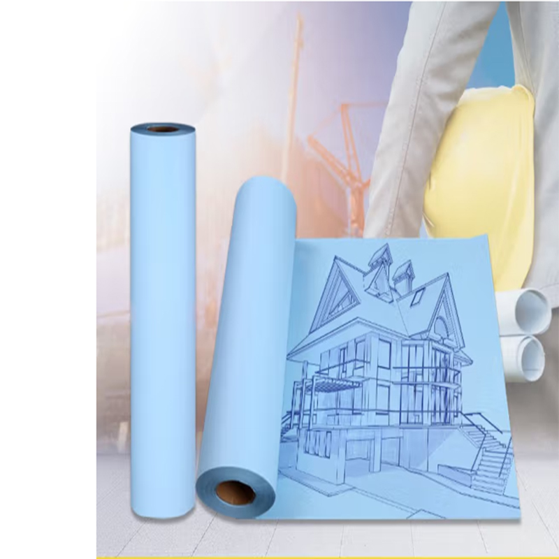 澳维单面蓝图纸(优等)A1/620*150米(2卷)高清大图