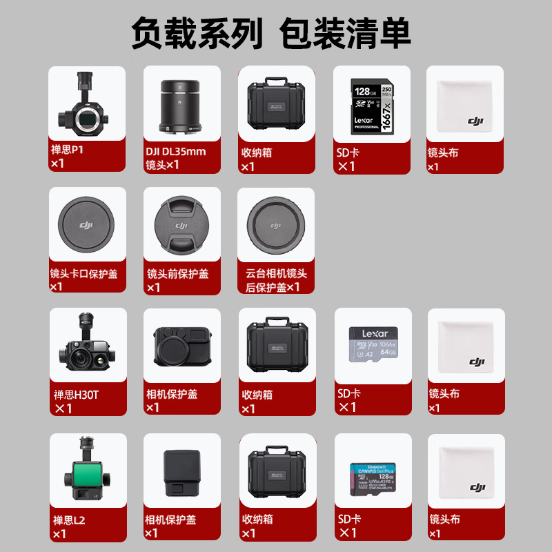 大疆 DJI Matrice 400+禅思H30T+P1+L2镜头M400无人机[含TB100电池+充电箱+桨叶]提货卡高清大图