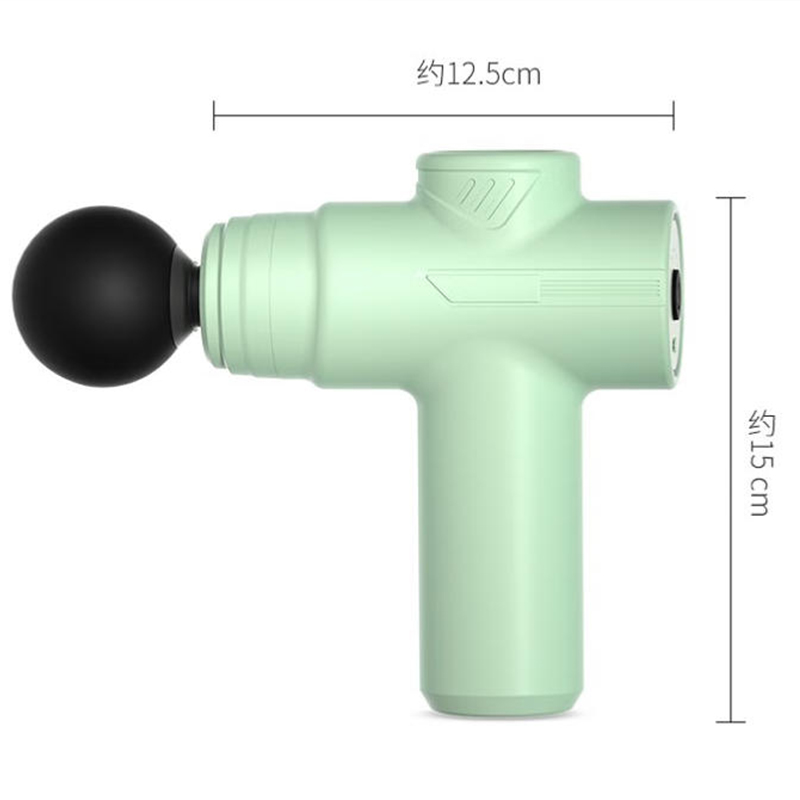 茗振(MINGZHEN) 按摩枪筋膜枪MZ-138H-1 迷你颈筋膜枪槍mini智能肌肉放松敲击电动按摩器锤 绿色高清大图