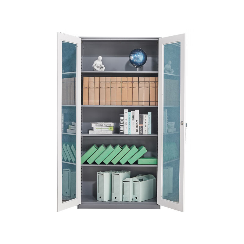 [企诺]文件柜 QNGA04FO-06LPA 900×400×1850mm 钢 台