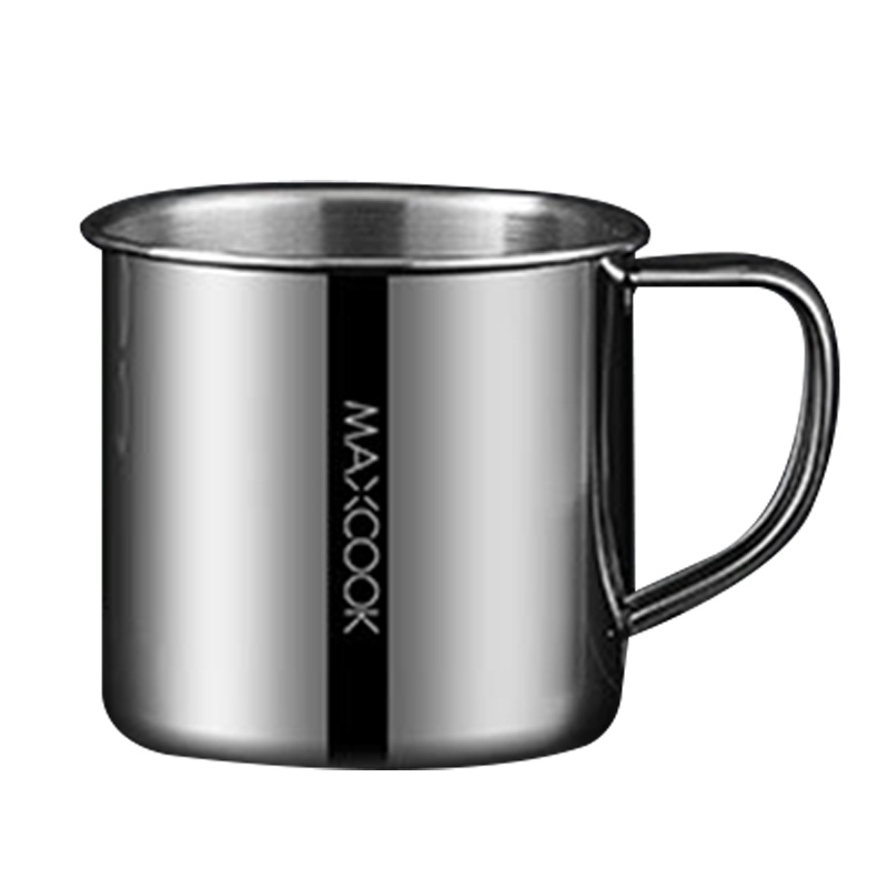 MAXCOOK美厨口杯240ml不锈钢单层小巧便捷儿童款MCB5165