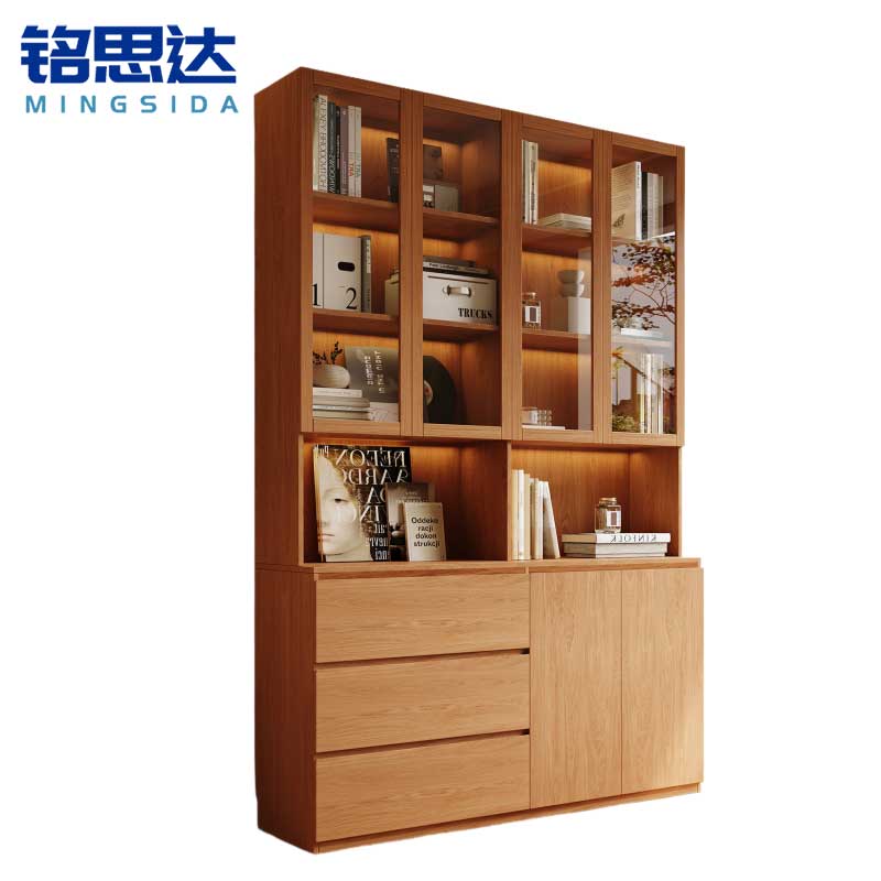 铭思达书柜展示柜高清大图