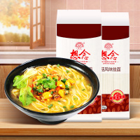 想念挂面条 香菇面1000g*2袋4斤装 2mm宽面条 方便速食面条