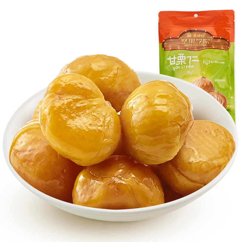 来伊份-甘栗仁125g*4