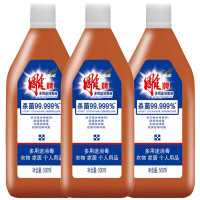 雕牌 消毒液500ml*3瓶 伤口杀菌多功能消毒剂 非84消毒水 3瓶装
