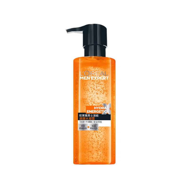 欧莱雅(LOREAL) 男士激能速醒水凝露120ml 保湿补水;滋润营养;舒缓肌肤 凝露嗜喱 各种肤质 L’OREAL