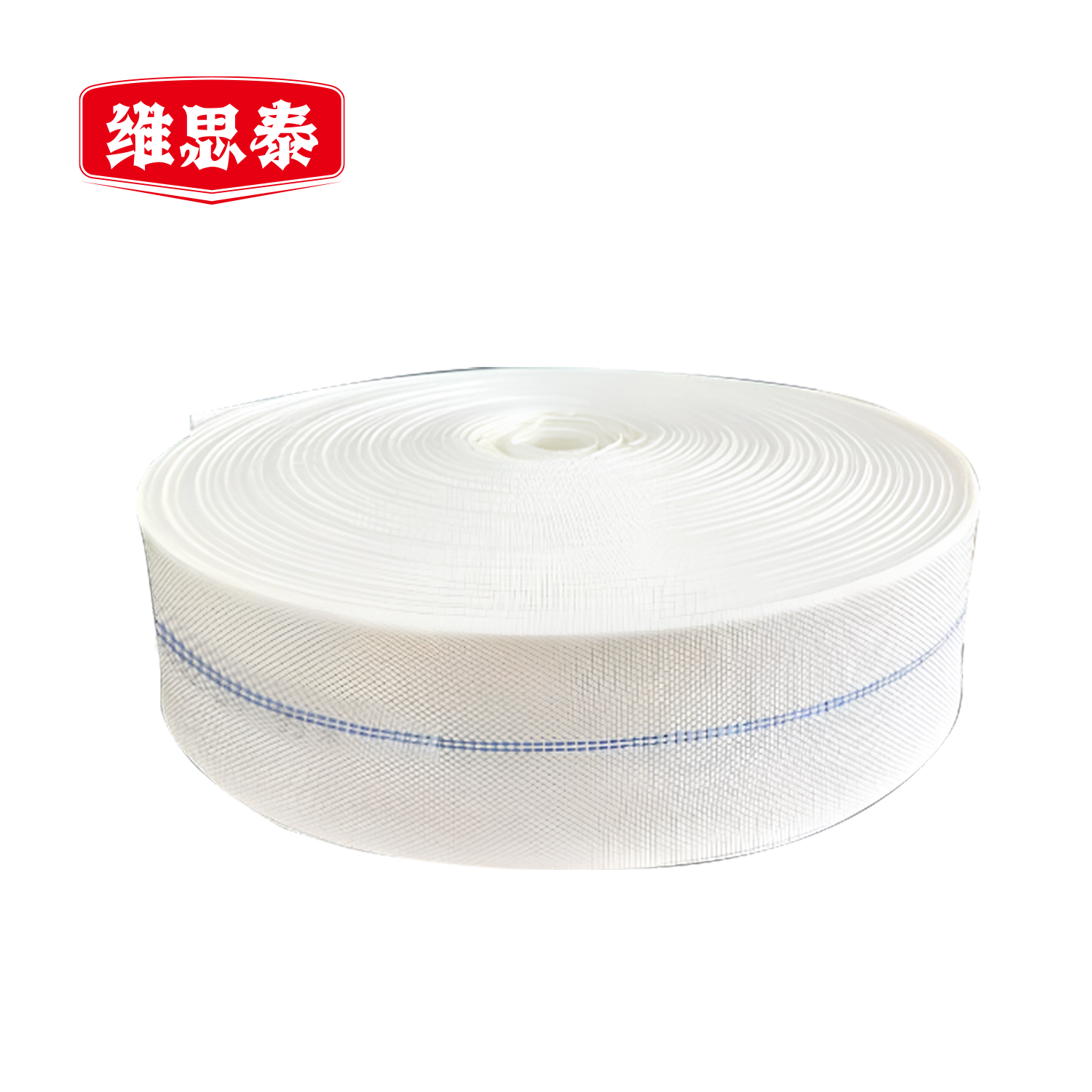 维思泰 水泵配套帆布编织水带含接头抱箍高清大图