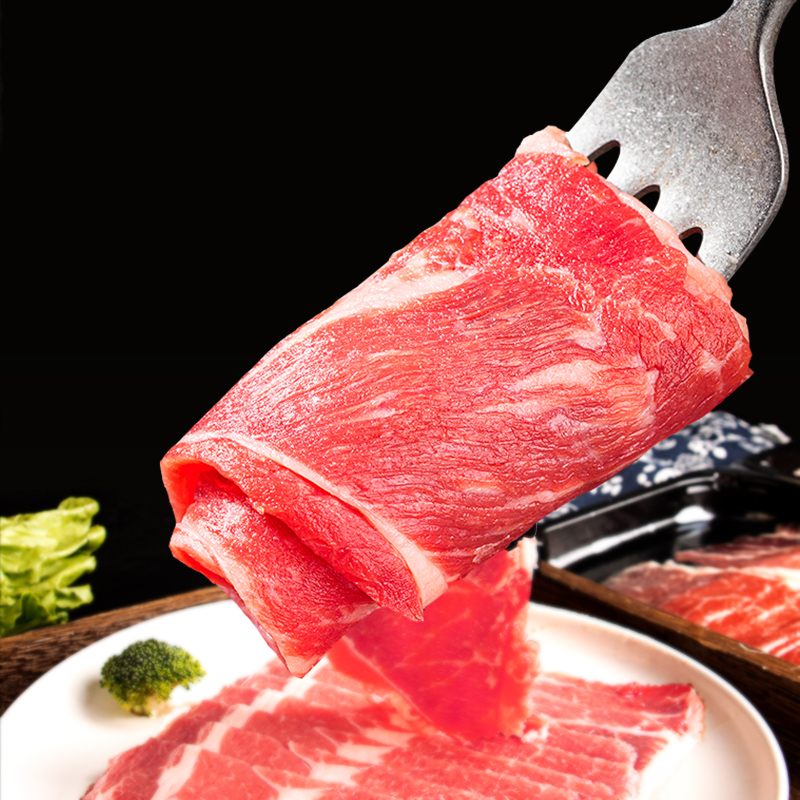 暖男厨房火锅年货礼盒潮汕牛肉牛筋丸肥牛片关东煮火锅食材组合送礼套餐高清大图