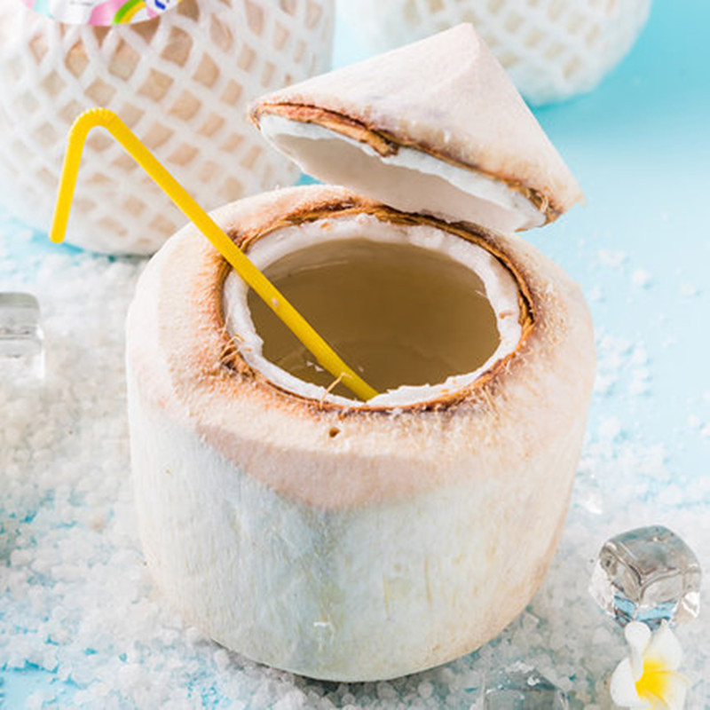 [苏鲜生]海南椰青 9个装 新鲜椰子 当季热带水果 汁水充沛高清大图