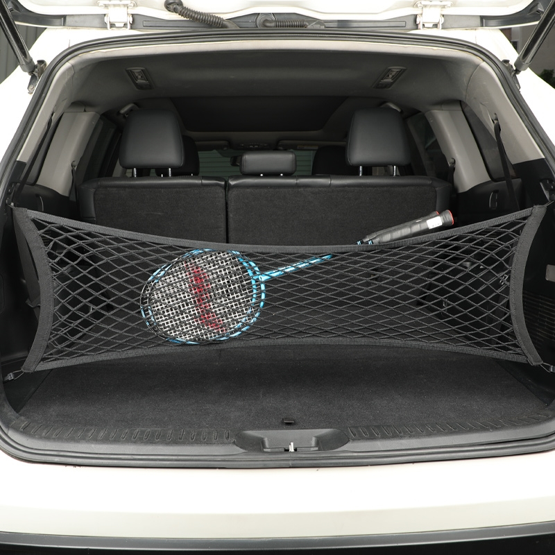 车载尾箱储物网闪电客兜车内用品后备箱固定弹力网汽车行李收纳