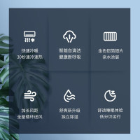 先锋(SINGFUN)空调家用壁挂式KFRd-36GW/A1+15BP3a大1.5匹冷暖三级变频 纯铜管自清洁 上门安装