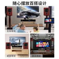 奔腾(BNTN)蓝牙功放2.1套装家庭影院KTV音响家用客厅电视音箱K歌卡拉OK组合音箱 2TB智能语音点歌机套装