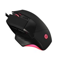 惠普(HP)游戏鼠标有线 2400DPI 自定义宏编程 吃鸡鼠标 G200 黑色(6键)