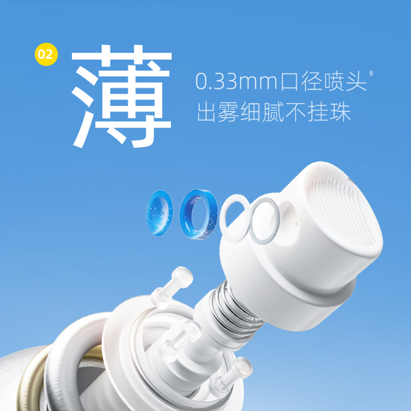 玥之秘水晶防晒喷雾50ml SPF50+ PA+++ 防晒霜高清大图