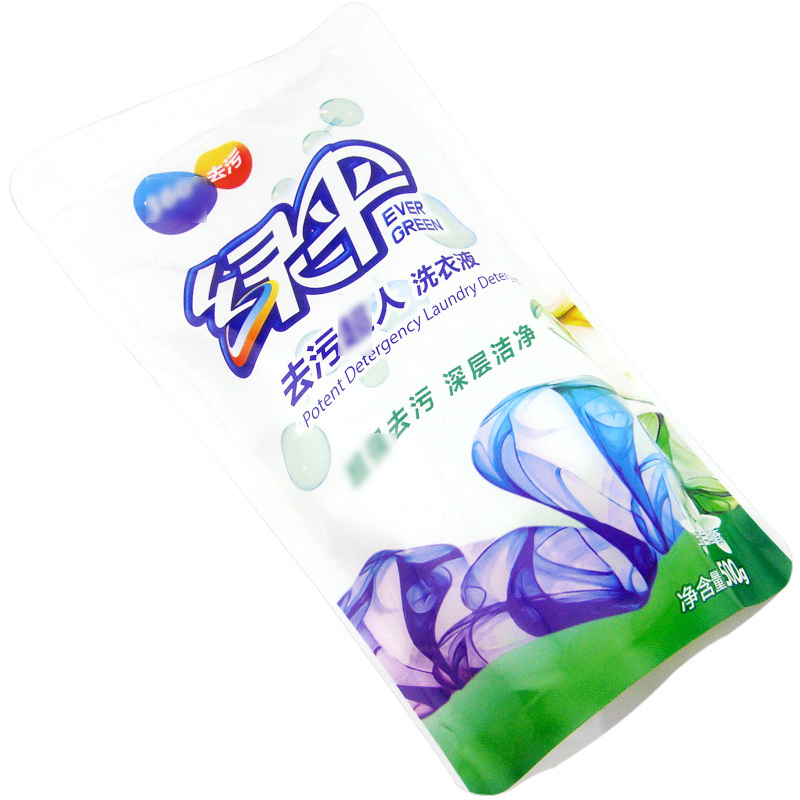 绿伞 洗衣液 500g 玉兰幽香绿色 单位:袋(JL)