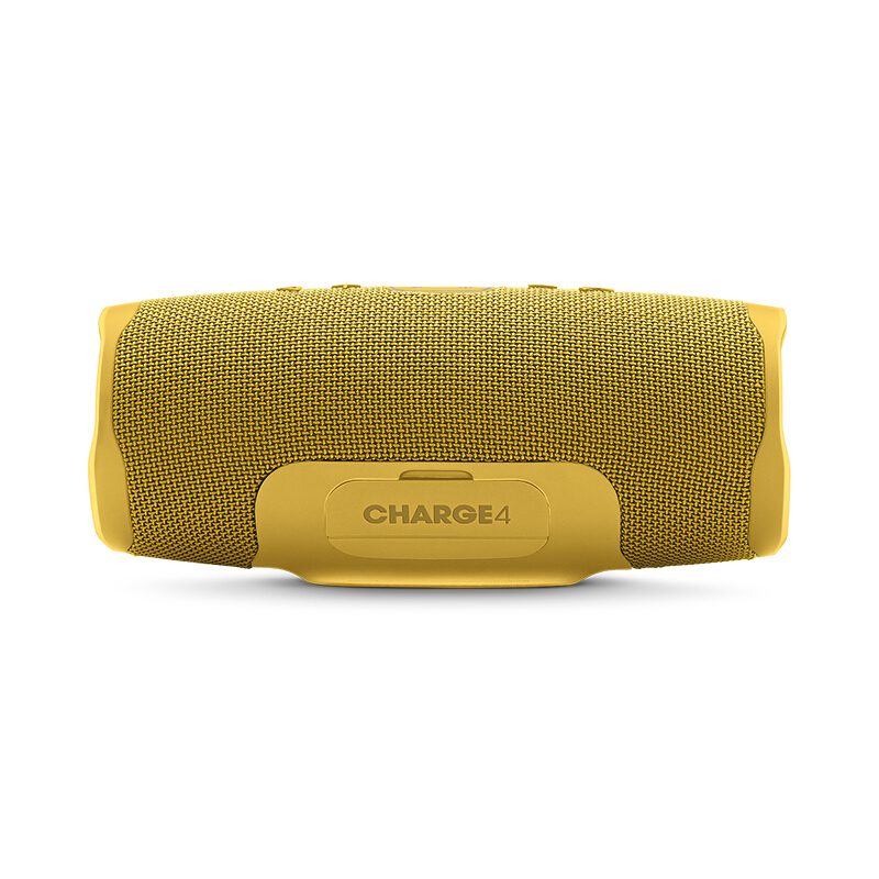 JBL Charge4 音乐冲击波4 蓝牙小音箱 便携迷你音响 低音炮 防水设计 支持多台串联 黄色高清大图