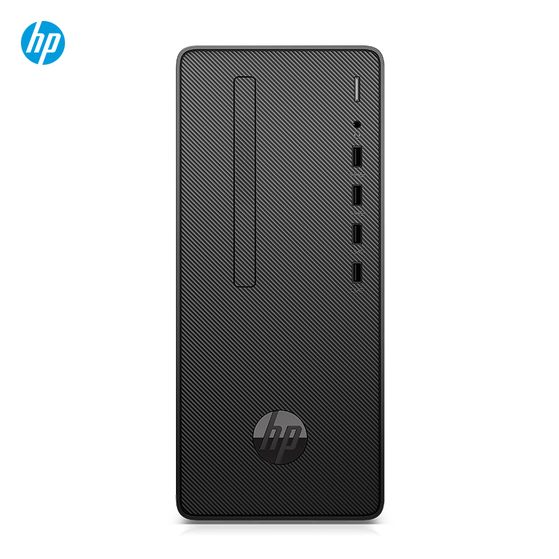 惠普(HP) Desktop Pro G2 MT i3-9100(3.6G 6M 4核) 4G(DDR4 2400) 1TB商务办公台式电脑