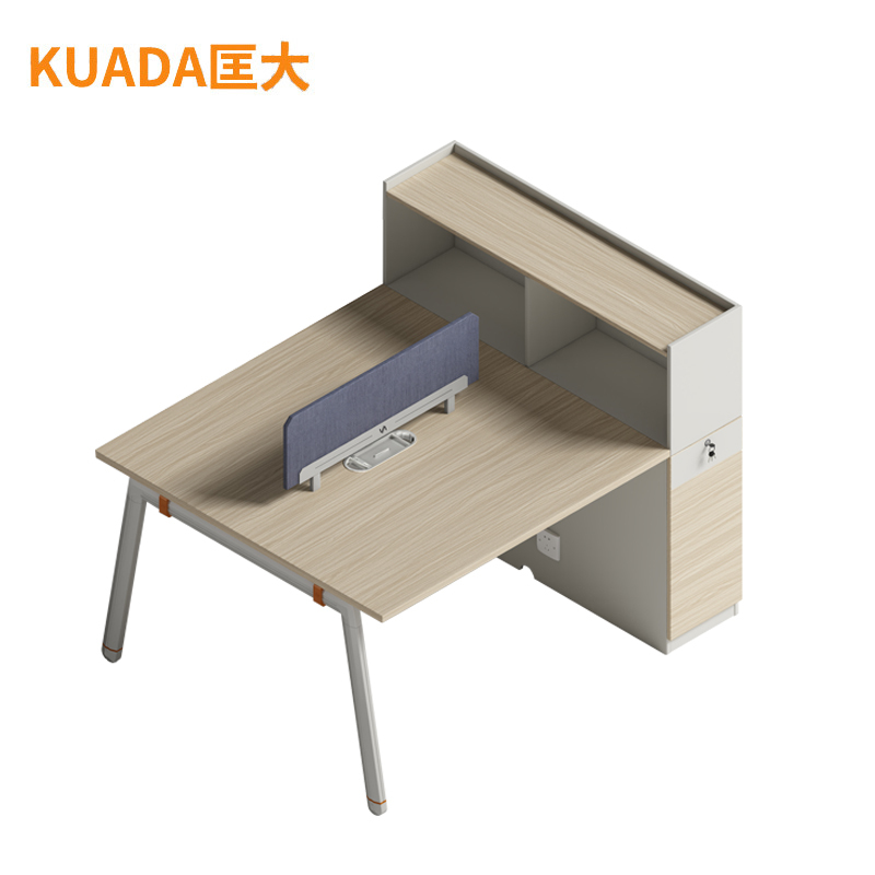匡大办公桌 现代简约员工桌 1.5米双人位职员桌 KDT-13B1507