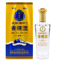 西藏藏佳纯圣峰青稞酒52度浓香型白酒 500ml 瓶