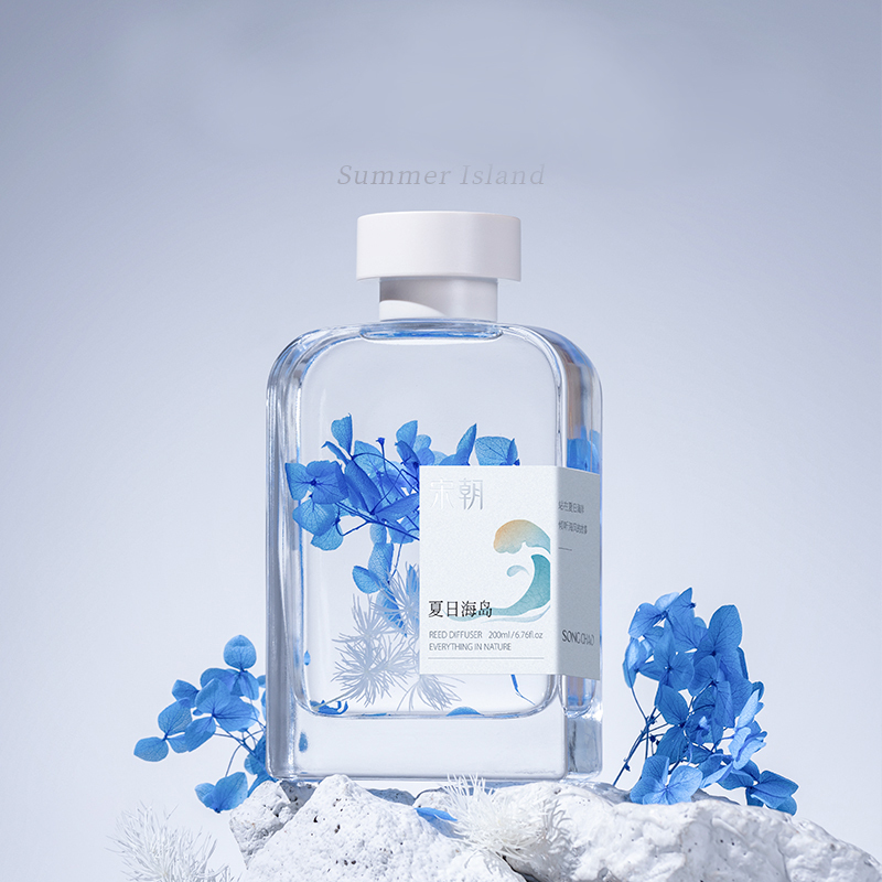 宋朝 自然物语系列无火香薰 200ml夏日海岛(水生木质香)