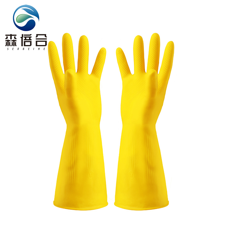 森倍合 乳胶手套 32cm/副高清大图