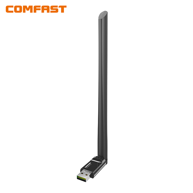COMFAST CF-WU757N V2 免驱穿墙USB无线网卡150兆台式机电脑笔记本WIFI接收发射器