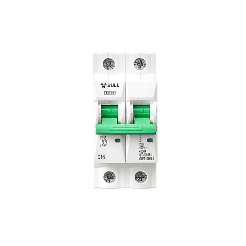 公牛小型断路器空开 LB5-63A/16A-2P