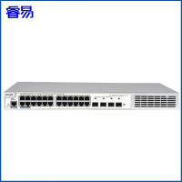 睿易 锐捷RG-NBS5710-24GT4SFP-E-P 安全多业务高性能交换机 灰色