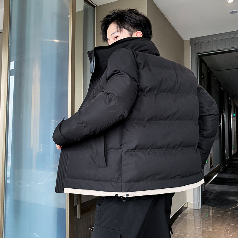 富贵鸟棉衣男士外套秋冬季韩版潮流衣服男加厚冬装短款棉袄潮牌羽绒棉