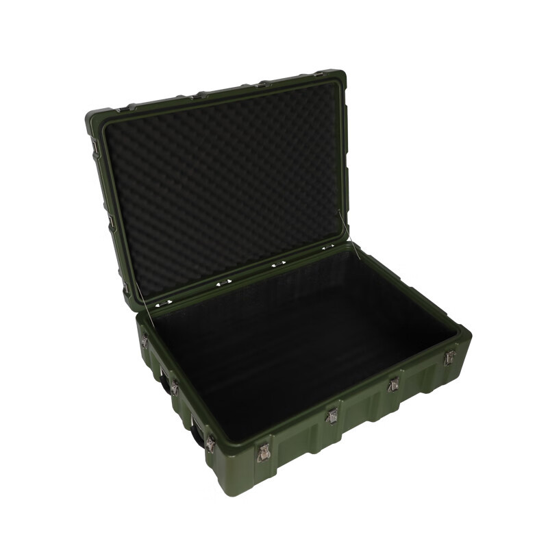 忠将仕ZJS8-JSD9568325便携器材箱滚塑箱手提箱工具箱航拍仪器箱绿色950*680*325mm